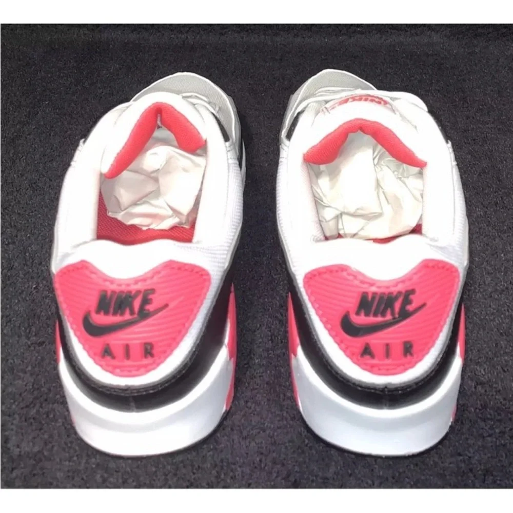 NIKE WMNS Air Max 90 White Aster Pink DH8010 105 - Sz 10/11 available - Picture 6 of 9